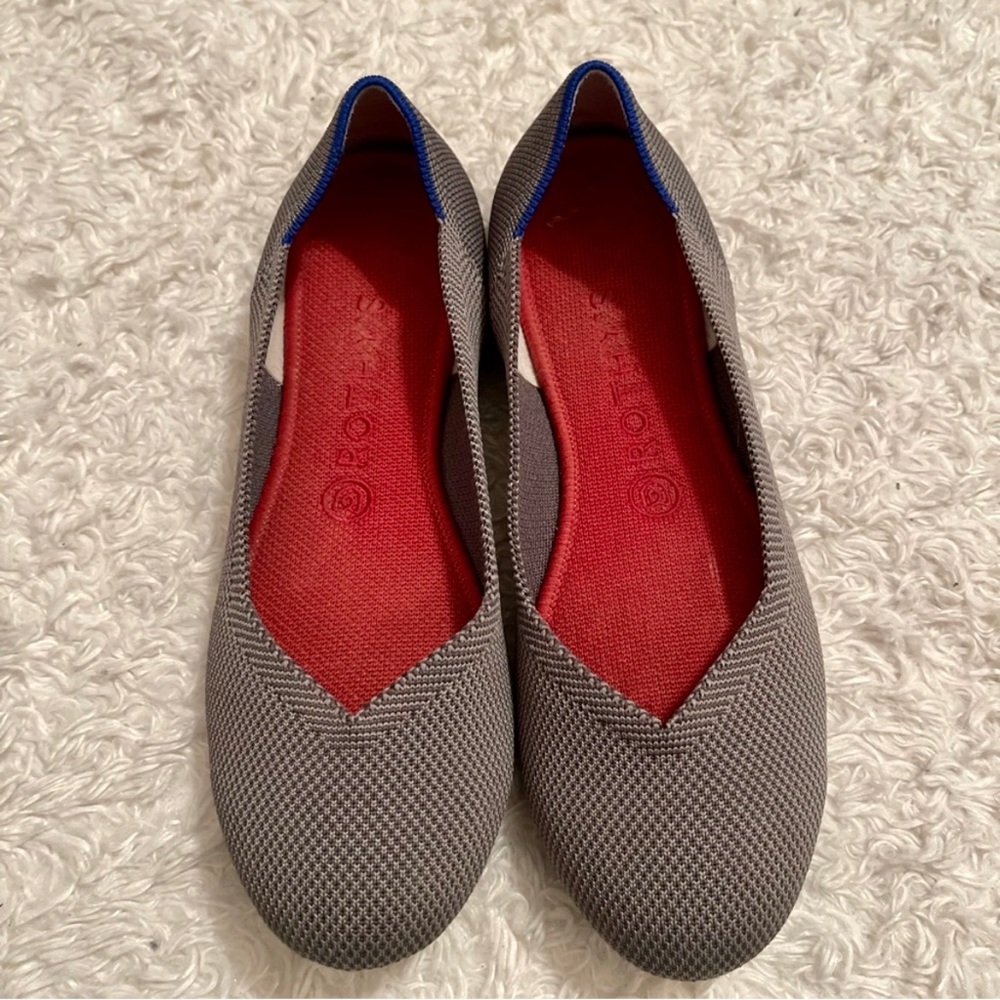 Rothy's The Flat Charcoal Shoes